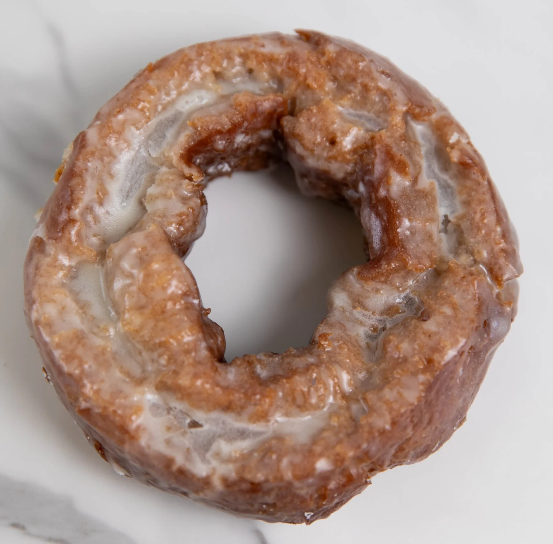 Vanilla old-fashioned doughnut.